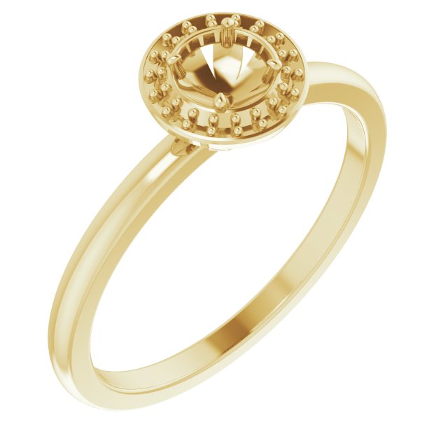 14K Yellow .33 CTW Diamond Ring Ref. 12170136