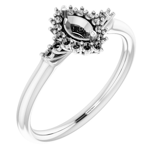 14k White Gold