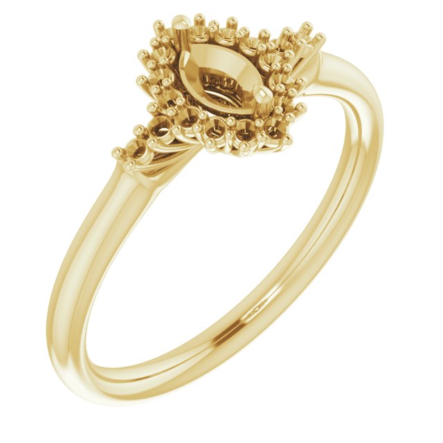 Halo-Style Ring