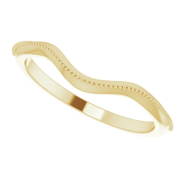 14K Yellow Matching Band-5