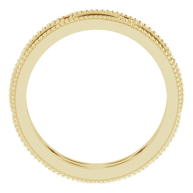 14K Yellow 5 mm Band Size 5.5