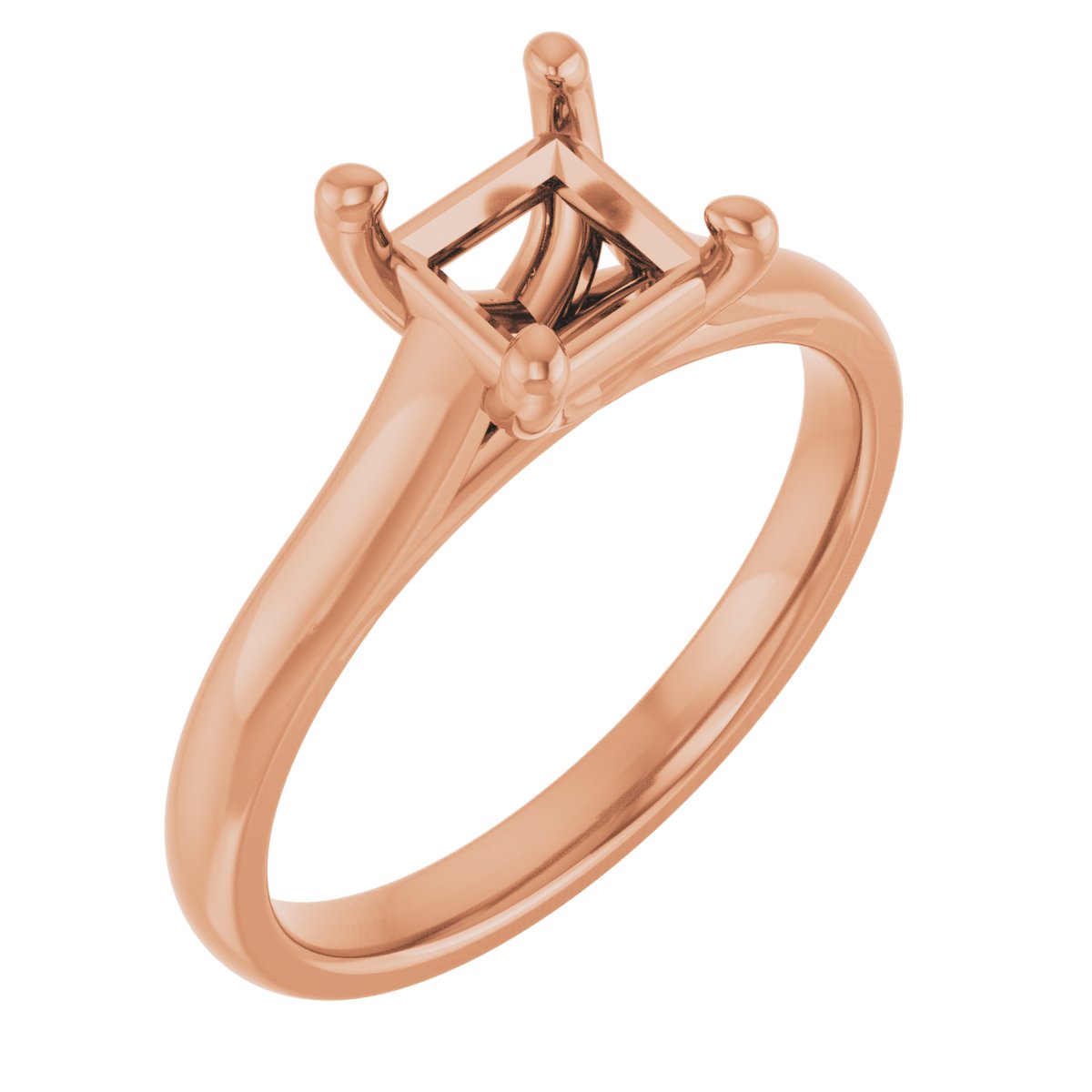 Solitaire Engagement Ring or Band