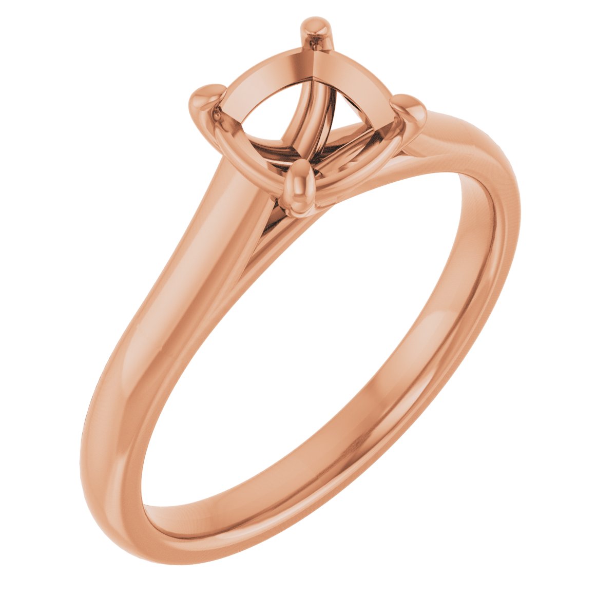 Solitaire Engagement Ring or Band