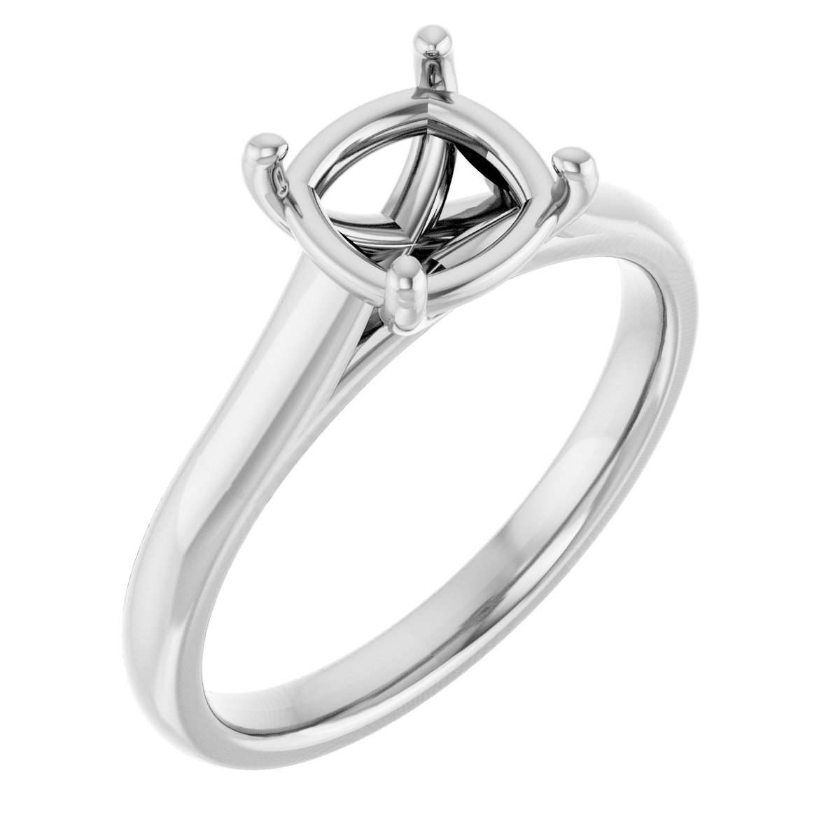 Solitaire Engagement Ring or Band