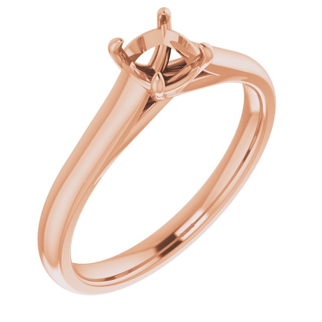 Solitaire Engagement Ring or Band