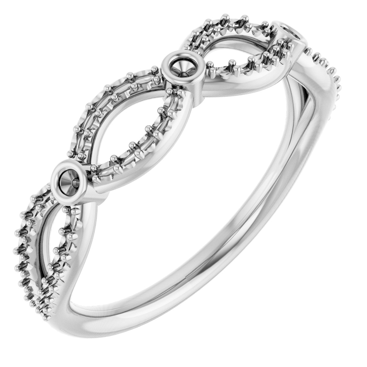 14k White Gold