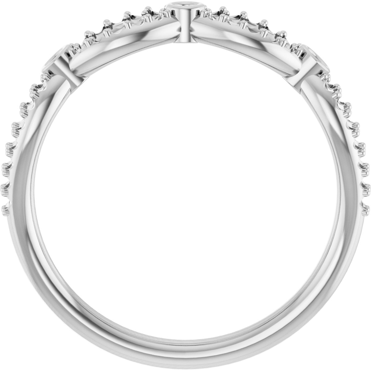Wedding Band Mounting view 2
