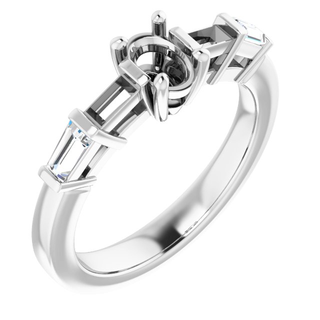 14k White Gold