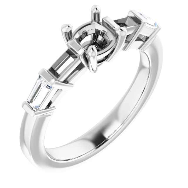 14k White Gold