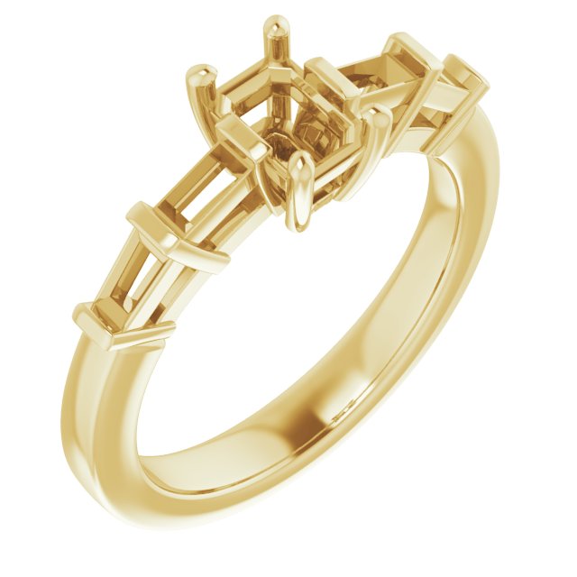 14k Yellow Gold
