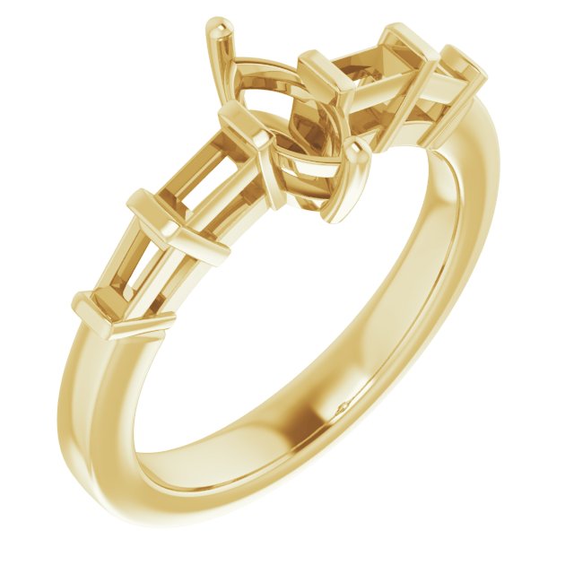 14k Yellow Gold
