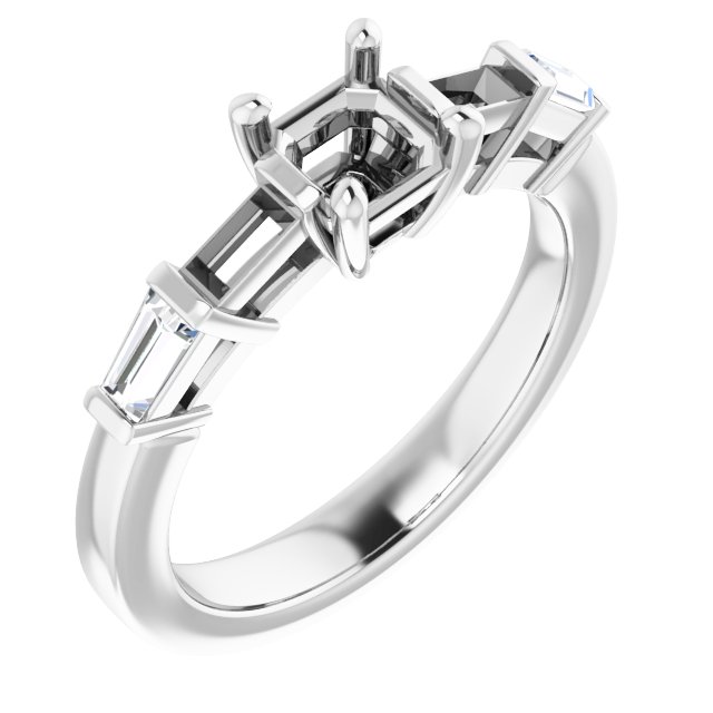 14k White Gold