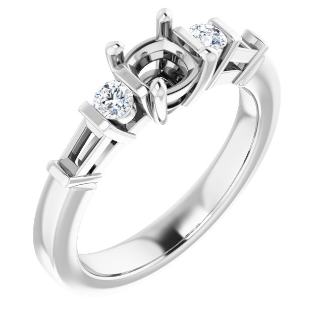14k White Gold