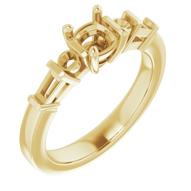 14k Yellow Gold