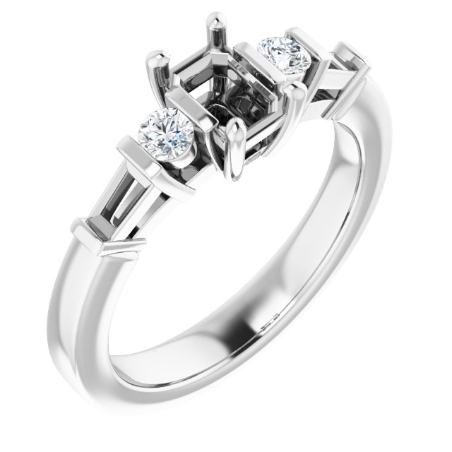 14k White Gold
