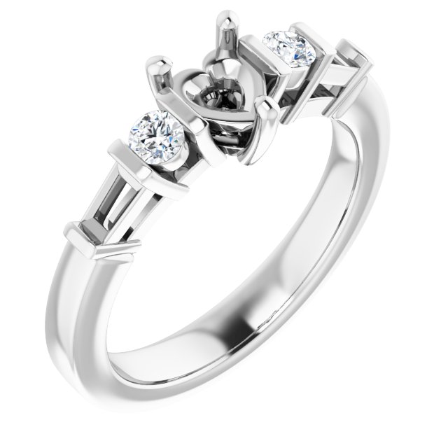 14k White Gold