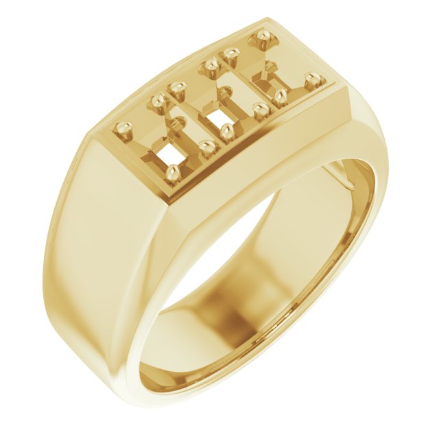 14k Yellow Gold