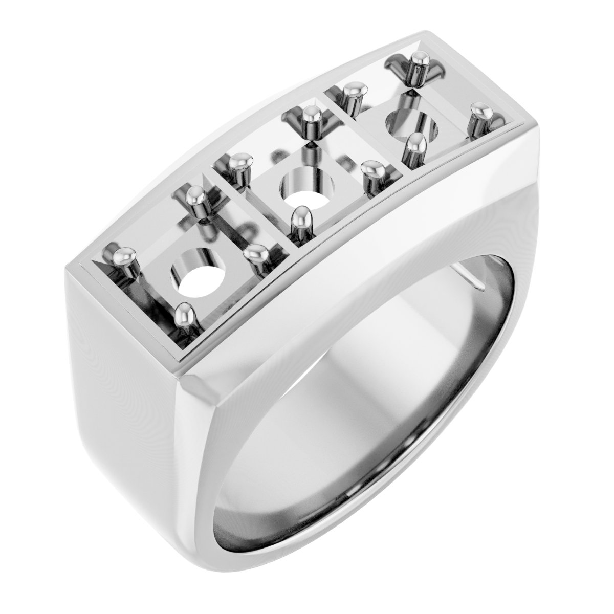 Three-Stone Ring