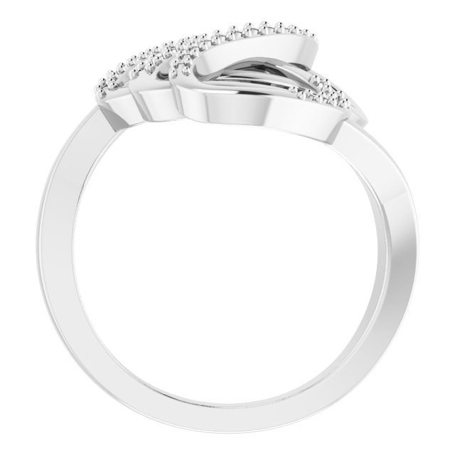 1/3 CTW Natural Diamond Freeform Ring view 2