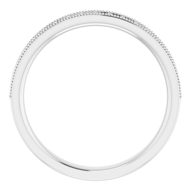 Band Mounting for 10x5 mm Marquise Ring view 2