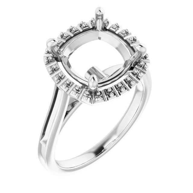Halo-Style Engagement Ring
