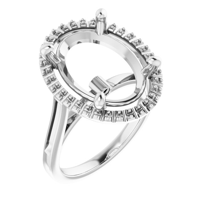 Halo-Style Engagement Ring
