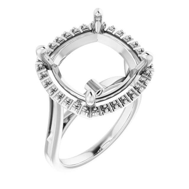 Halo-Style Engagement Ring