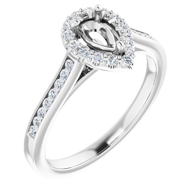14k White Gold