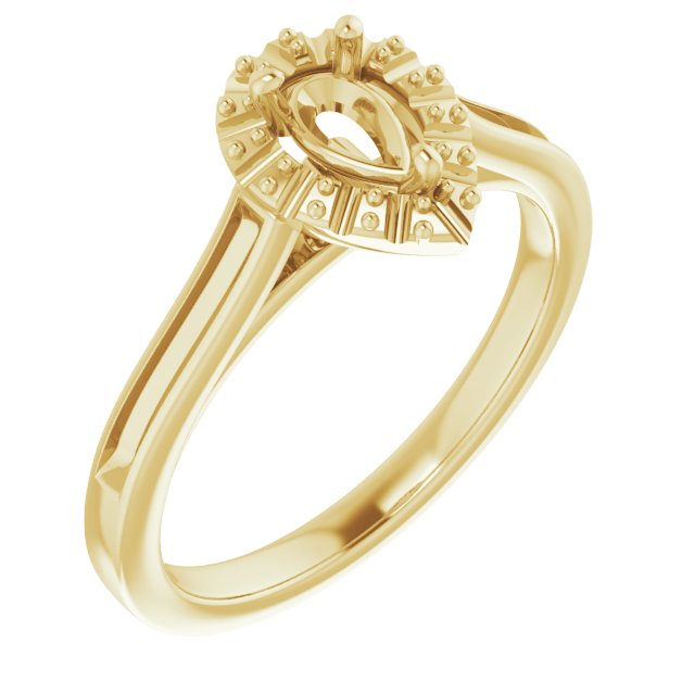 Halo-Style Engagement Ring