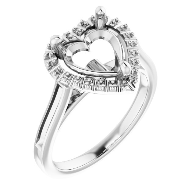 Halo-Style Engagement Ring