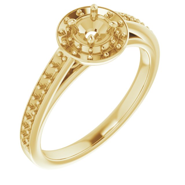 14k Yellow Gold
