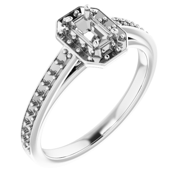 14k White Gold