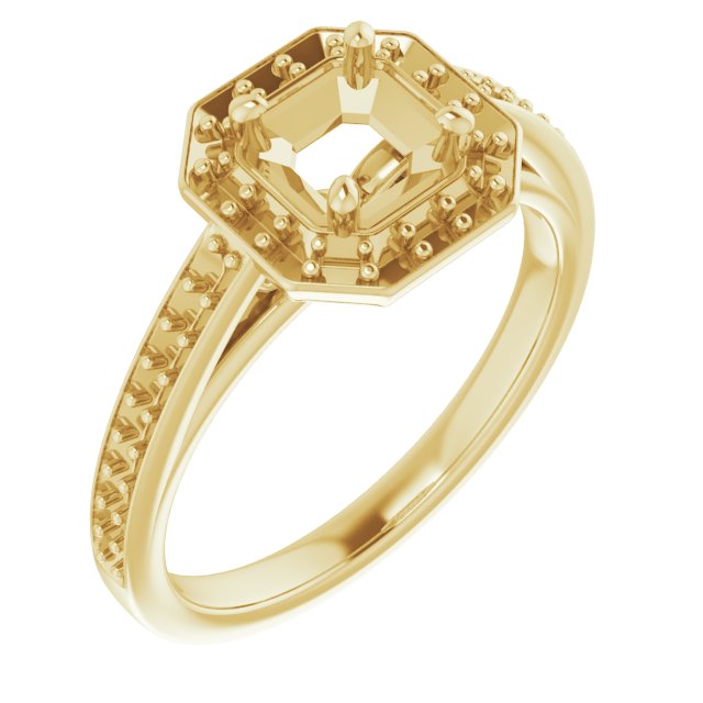 Halo-Style Engagement Ring