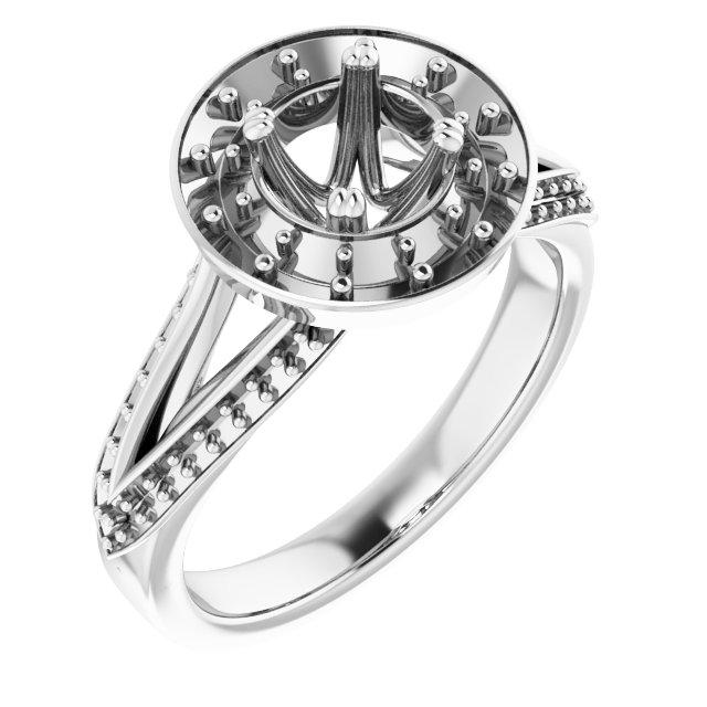 14k White Gold
