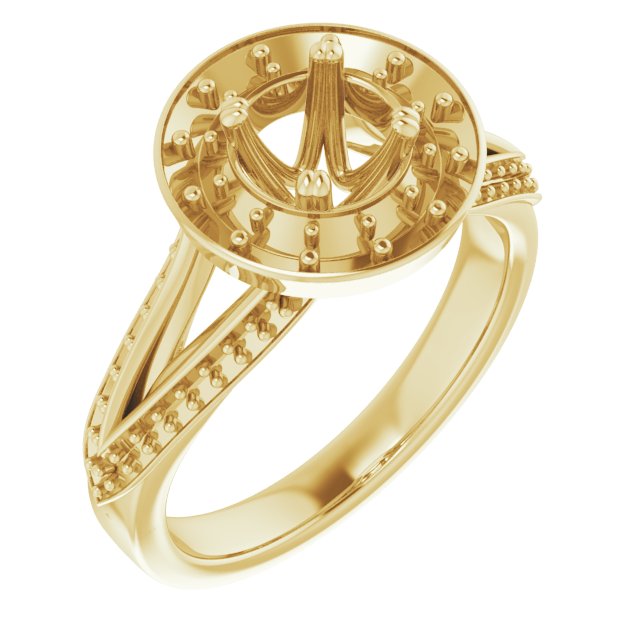 14k Yellow Gold
