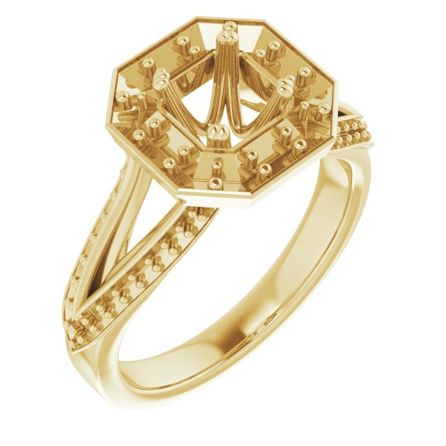 14k Yellow Gold