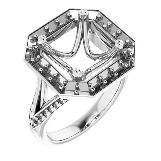 Halo-Style Engagement Ring