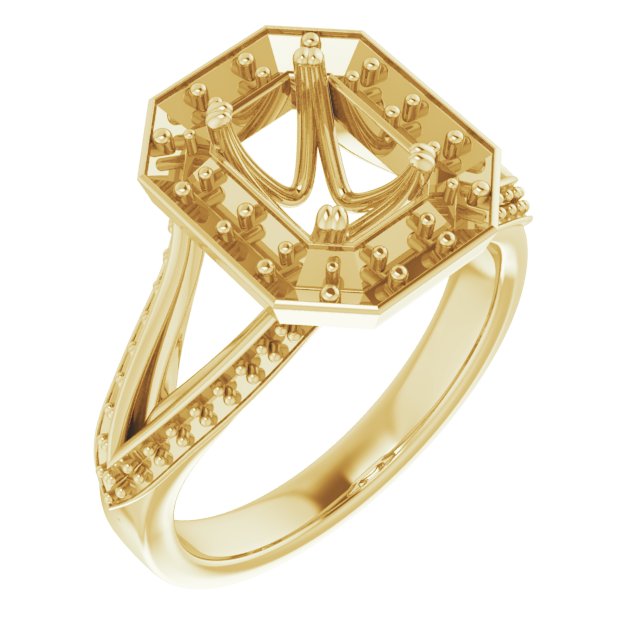 14k Yellow Gold