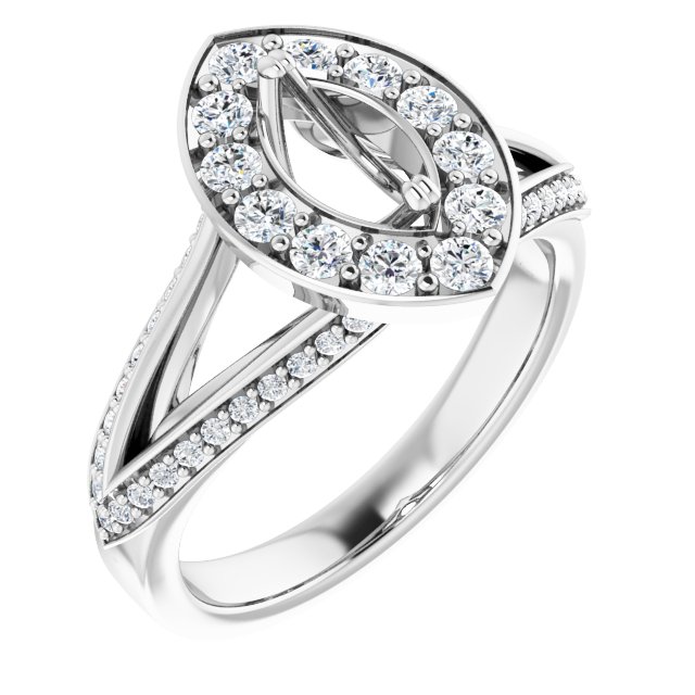 14k White Gold