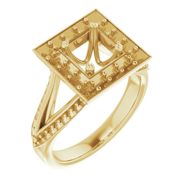 14k Yellow Gold