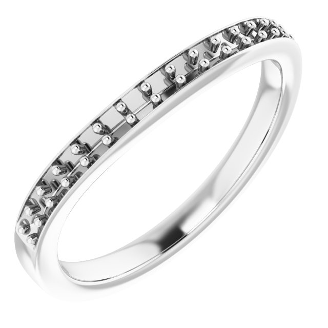 14k White Gold