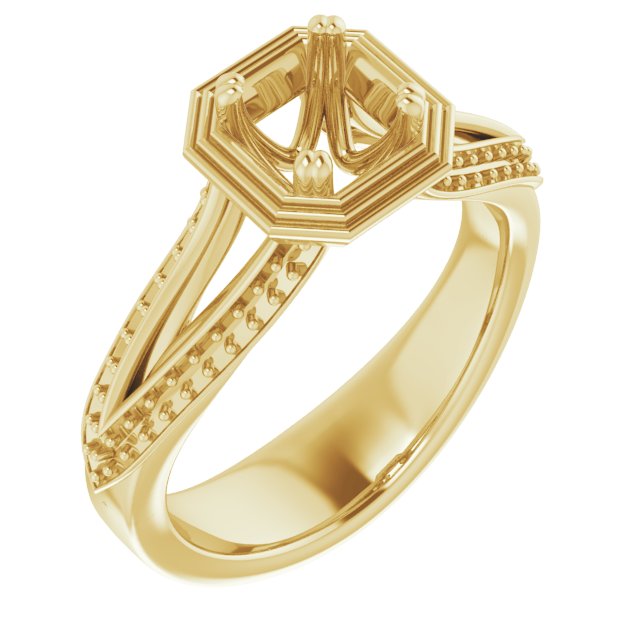 14k Yellow Gold