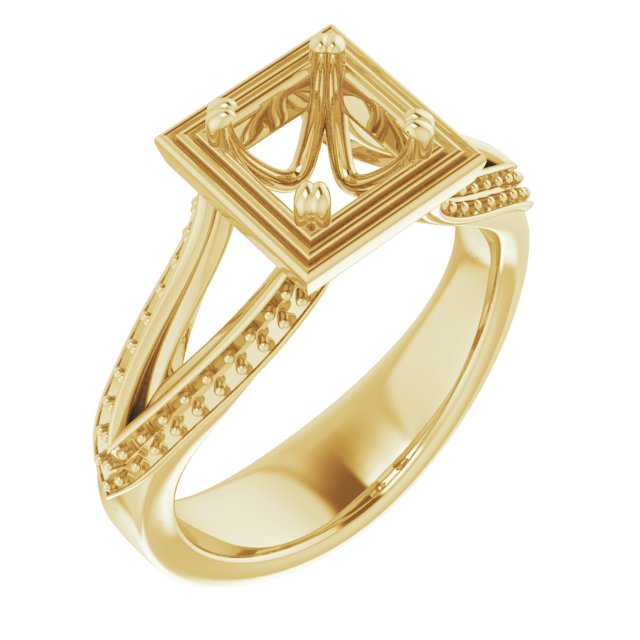 14k Yellow Gold