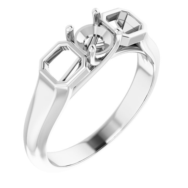Three-Stone Engagement Ring