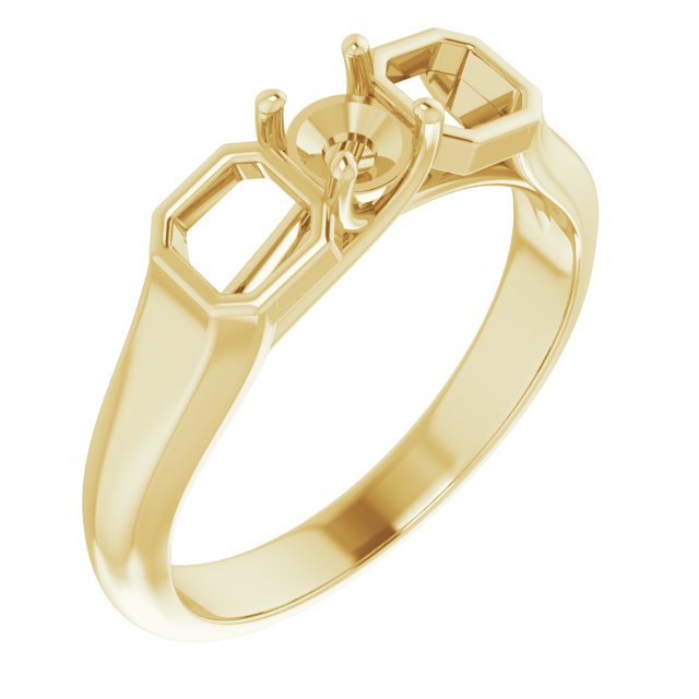 14k Yellow Gold