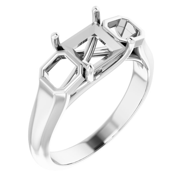 Three-Stone Engagement Ring