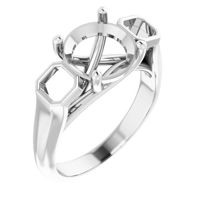 Three-Stone Engagement Ring