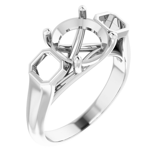 Three-Stone Engagement Ring