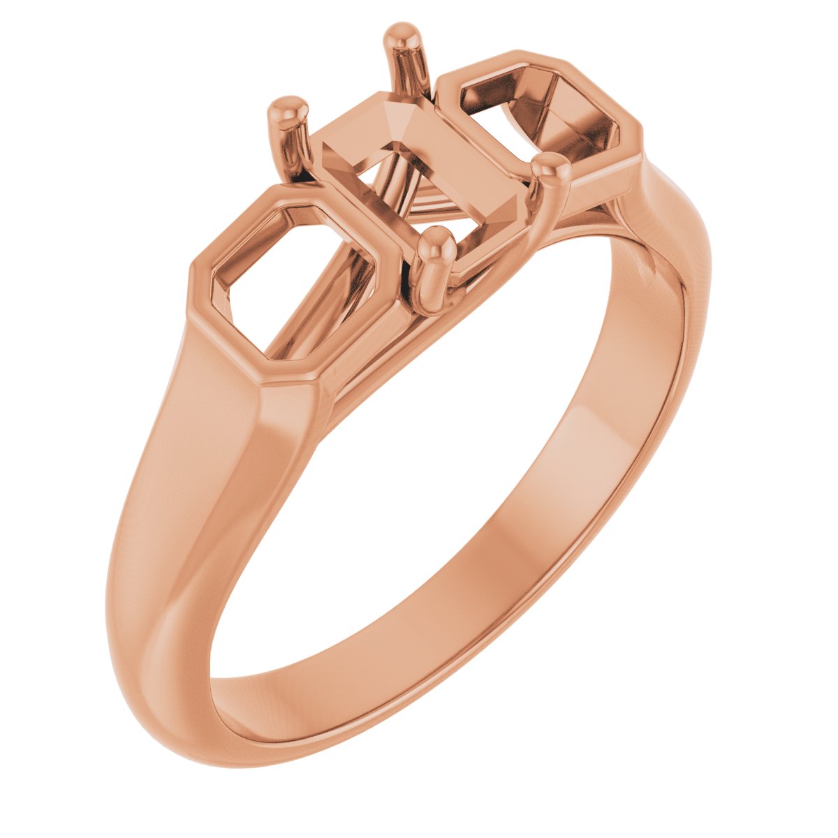 Three-Stone Engagement Ring