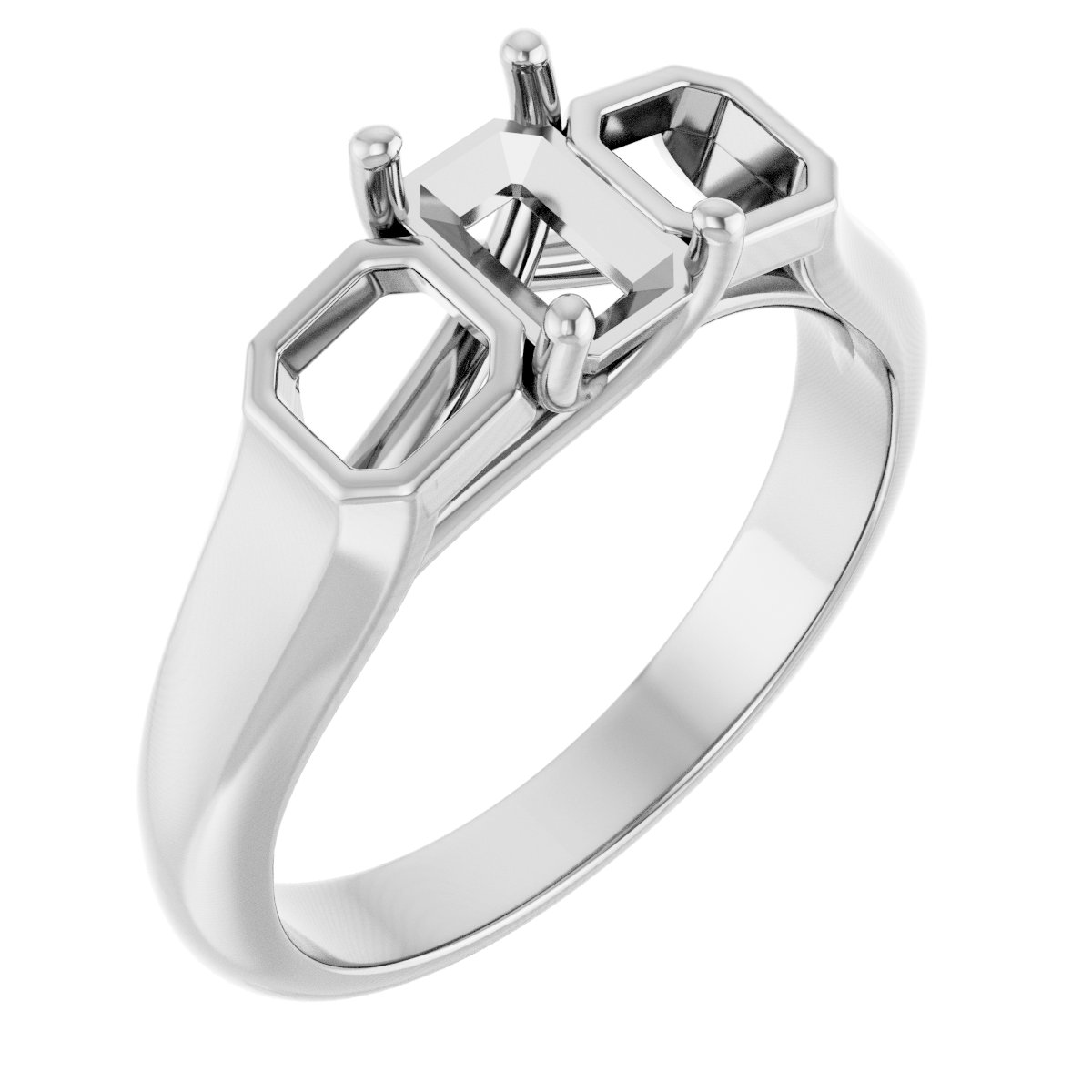 Three-Stone Engagement Ring